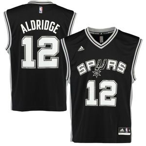 LaMarcus Aldridge San Antonio Spurs Adidas Jersey